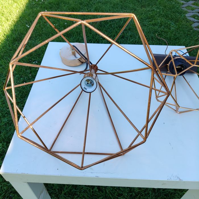 Lampa mała  i duża