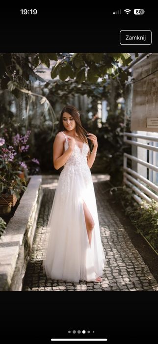 Suknia ślubna biała