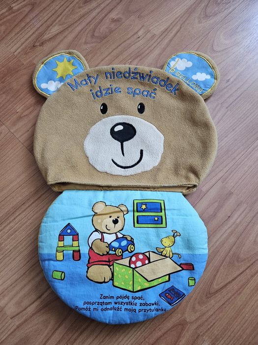 Pluszaki maskotki plecak książeczka