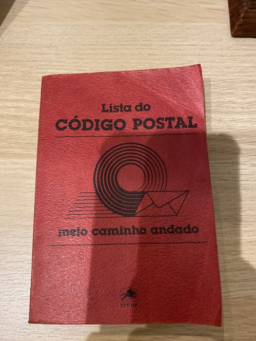 Livro Lista do código postal