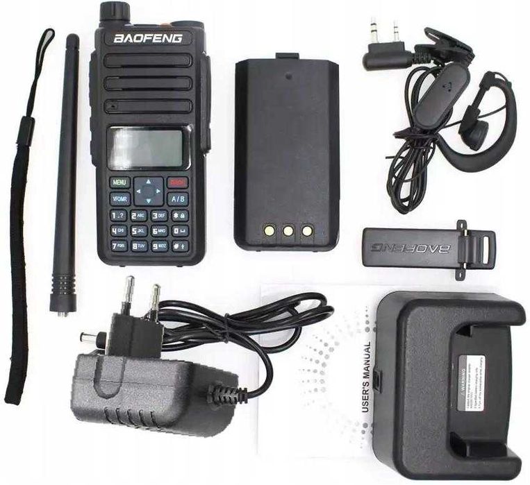 Военная Рация Baofeng BF-H6 10 Вт, тактическая рация VHF и UHF