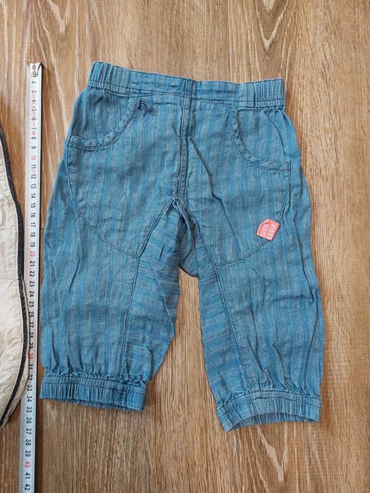 spodnie dla chłopca x2 r.74 Loulie Louies i H&M