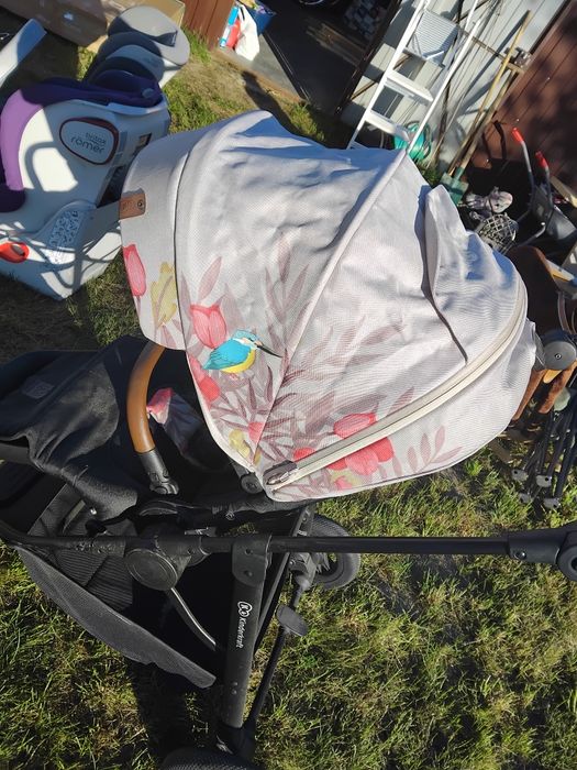 ALL ROAD FREEDOM Kinderkraft wózek spacerowy, duże koła, amortyzacja,