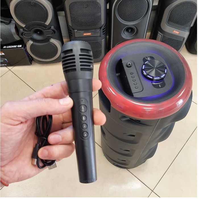 Велика Bluetooth колонка 71см | Гучний звук | 60W
