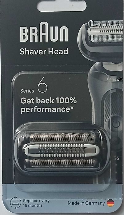 BRAUN 64B do Series 6 Folia i blok ostrzy do golarki*nowa*oryginalna**