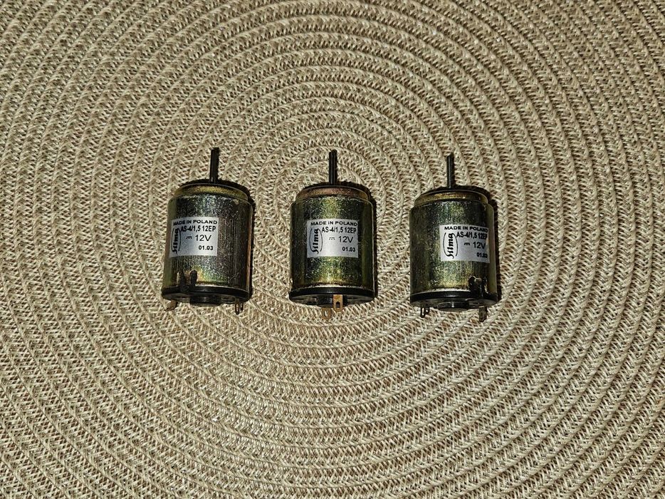 Silniczek 12V DC Silma Mały Silnik Elektryczny modelarski RETRO DIY – 5szt