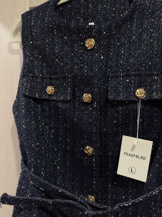 Твідовий жилет Zara