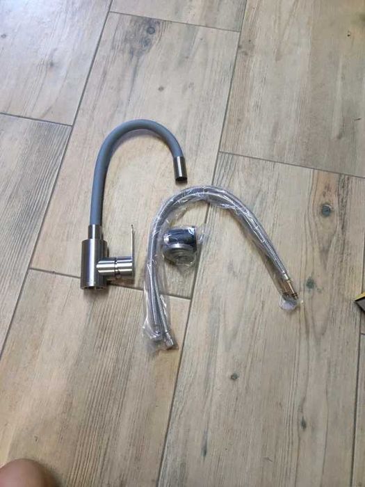 Bateria Kuchenna Szara giętka wylewka