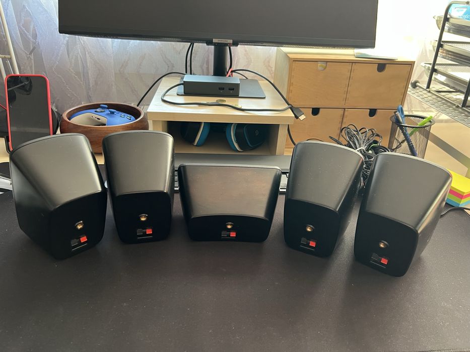 Głośniki Logitech z906 pełny zestaw