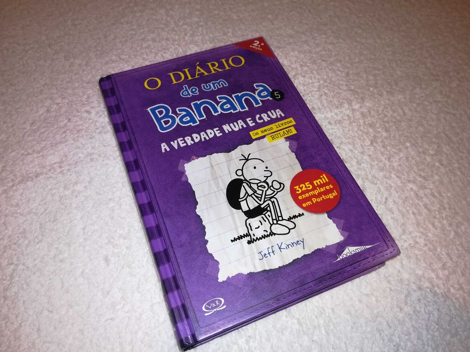 o diário de um banana 5: a verdade nua e crua (jeff kinney) 1ª edição
