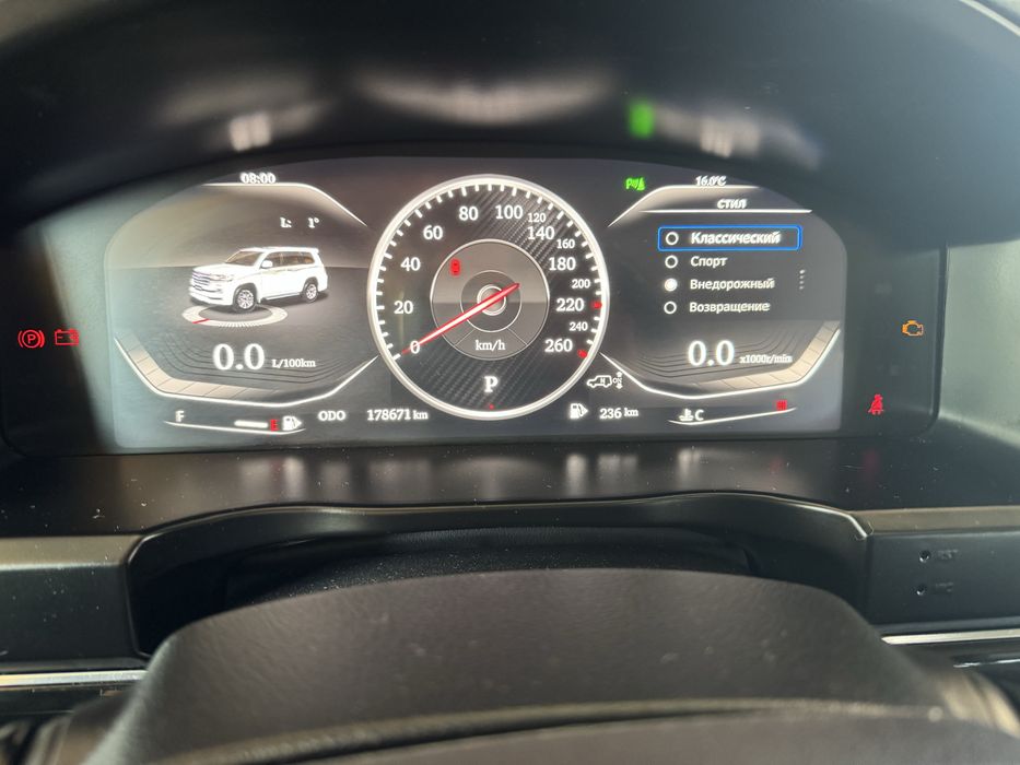 Панель приладів Land Cruiser 200