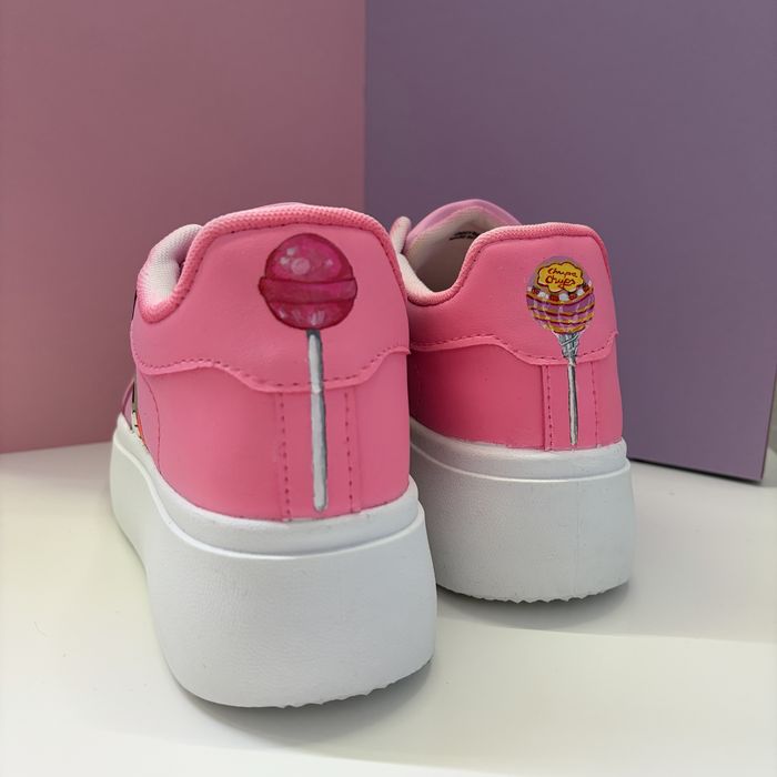 Sneakers różowe - custom