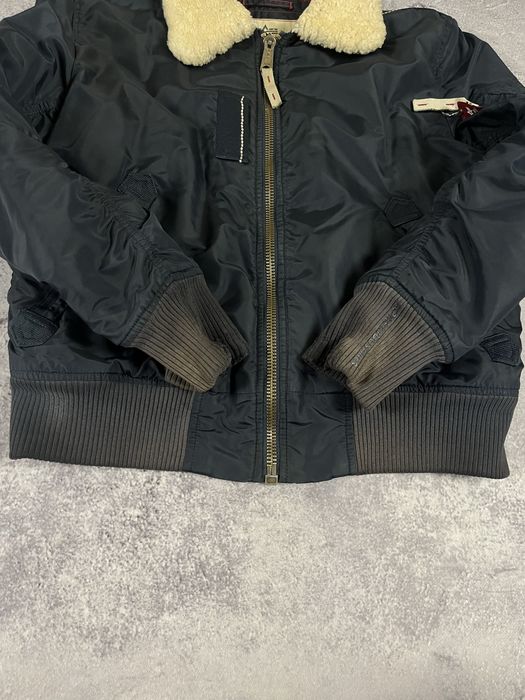 бомбер alpha industries rap sk8 streetwear vintage — zdjęcie 4