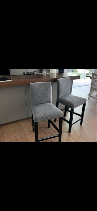 2x Ikea Bergmund Bar Stools