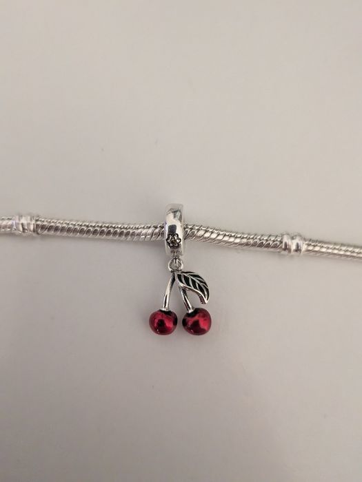 Charms wisienki do bransoletki Pandora