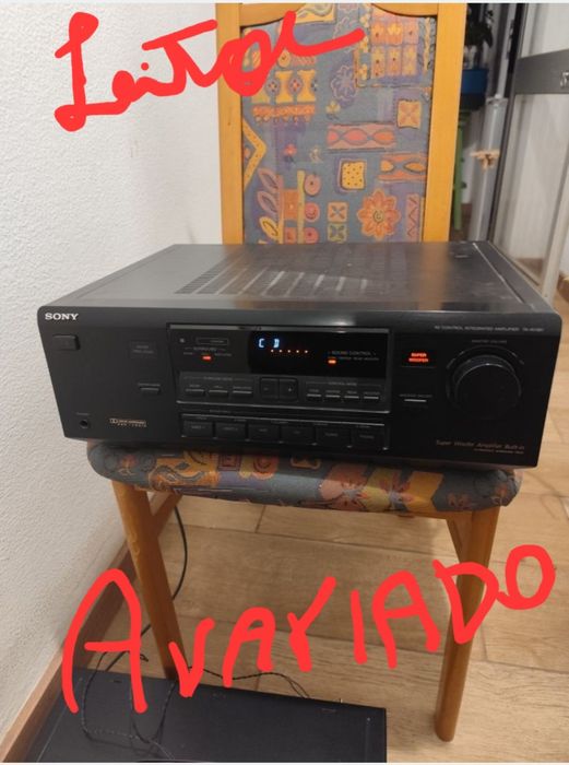 Aparelhagem Sony Composto por:
5 Colunas