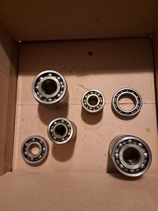 Łożyska toczne kulkowe różne rozmiary NOWE