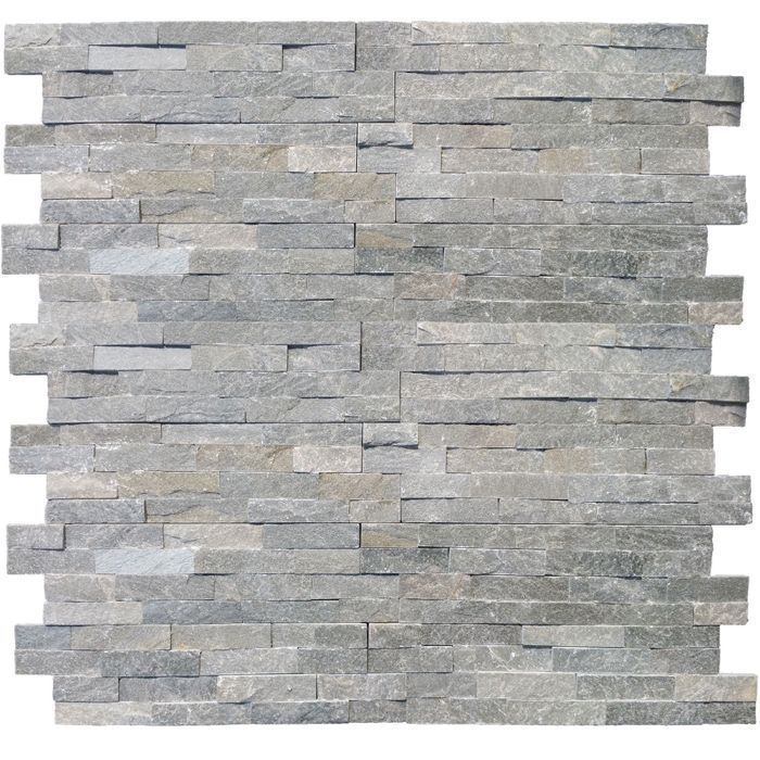 Panel ścienny Łupek Szary Elewacja Płytka Elewacja Grey 10x36x08-1,3