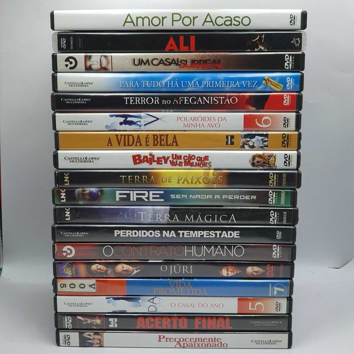 Lote 24/3 - Pack de 18 Filmes Em DVD - Ref. VI