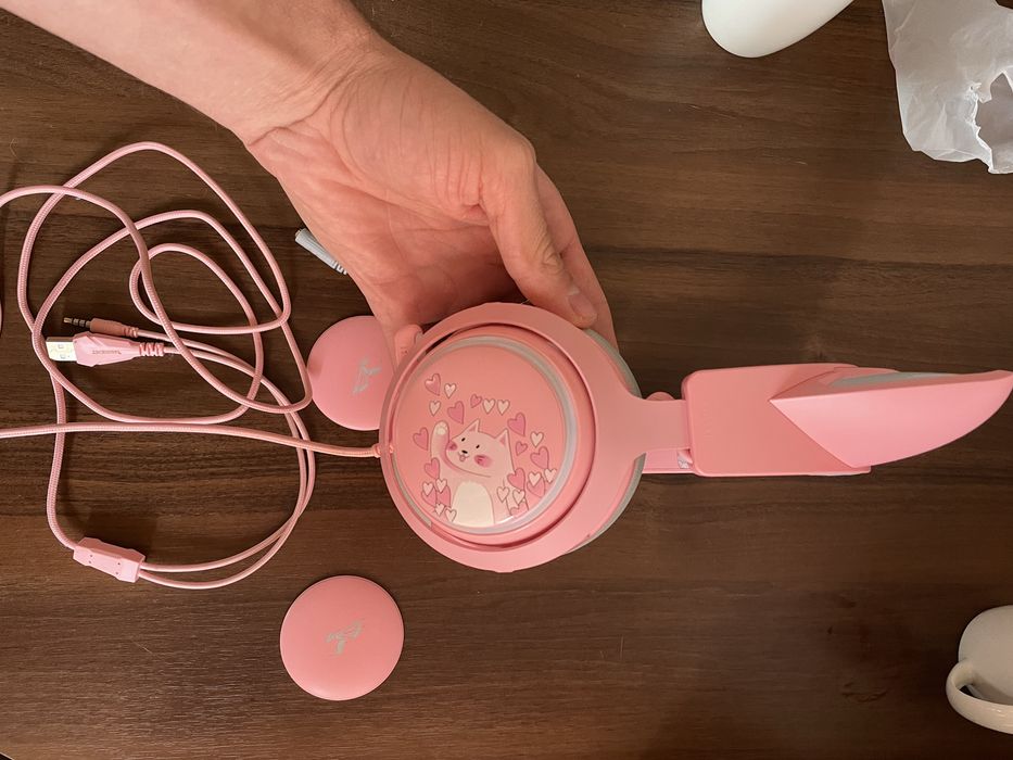 Навушники SOMIC GS510 Cat Ear Style (Pink)