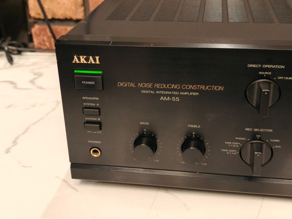 AKAI AM-55 ! Znakomity wzmacniacz z wbudowanym DAC / przetwornikiem