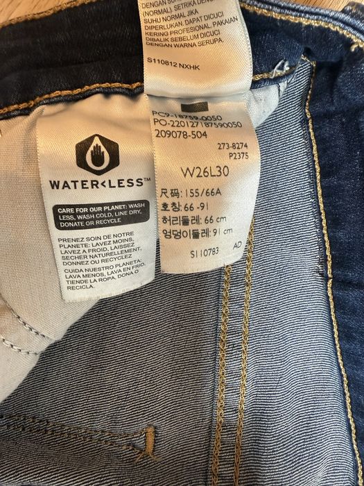 Calças de ganga escura Levi’s 725 W26 L30