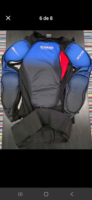 1 L e 1 XL Coletes zde proteção Original Yamaha GYTR