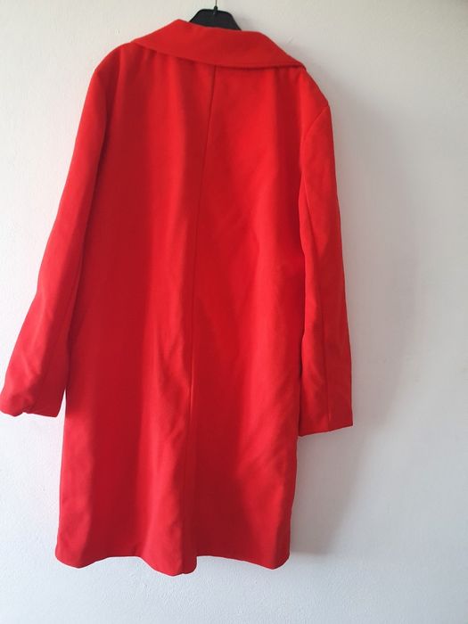 Nowy czerwony plaszcz xxl
