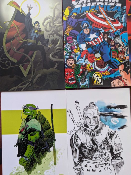 Открытки комикс тематика 16 штук