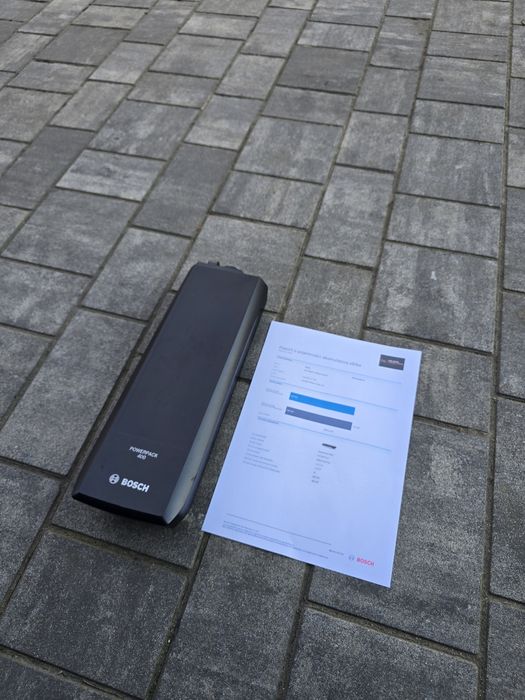 Bateria Akumulator BOSCH POWERPACK 400wh na bagażnik 25 cykli 100% spr