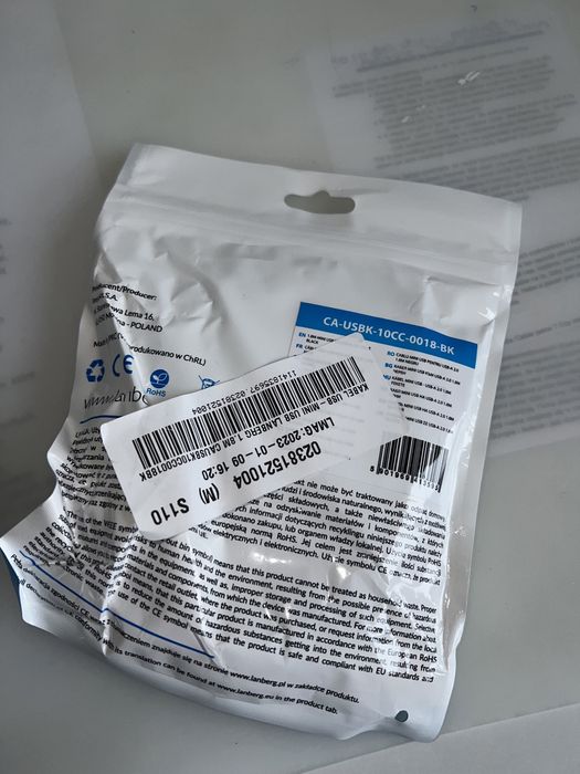 kabel USB-A 2.0 1.8m