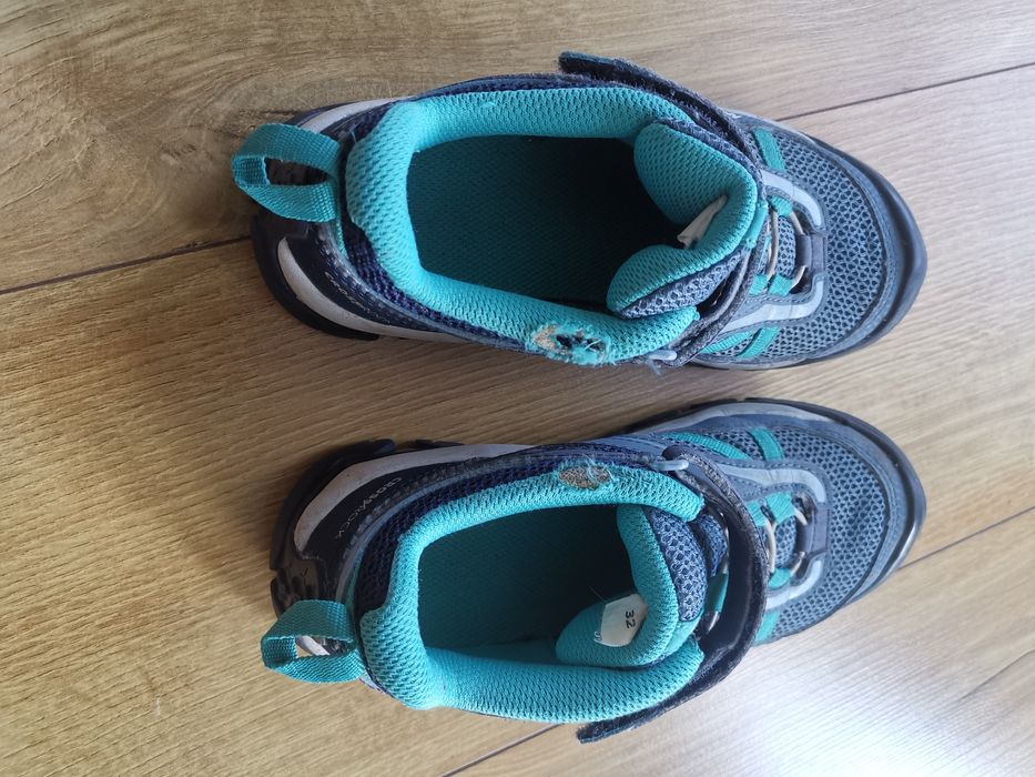 Buty trekkingowe Decathlon Quechua 32, wkładka 20.5cm