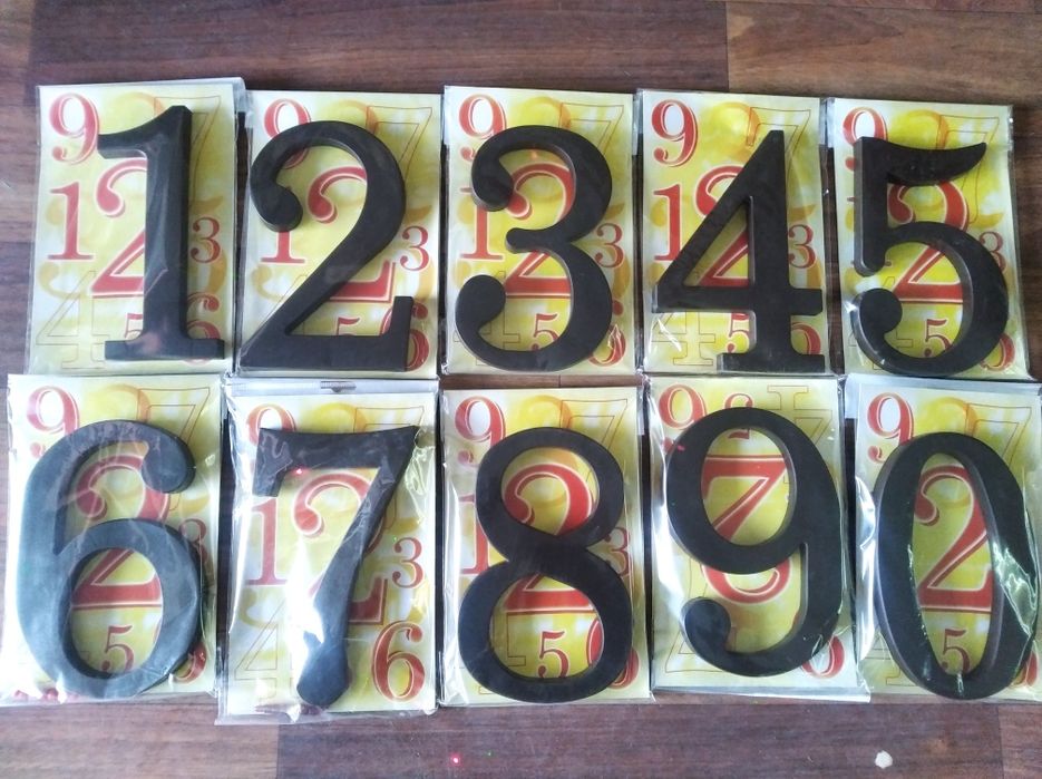 Cyfra 2 szt zestaw czarny