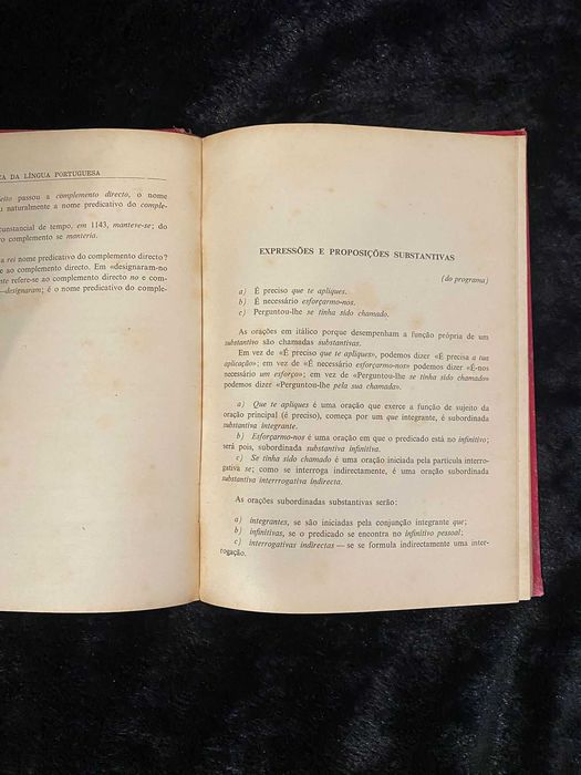 Gramática da Língua Portuguesa – José Salvado Sampaio & Orlando Pinto Baptista 4.ª edição Porto Editora c. 1963
