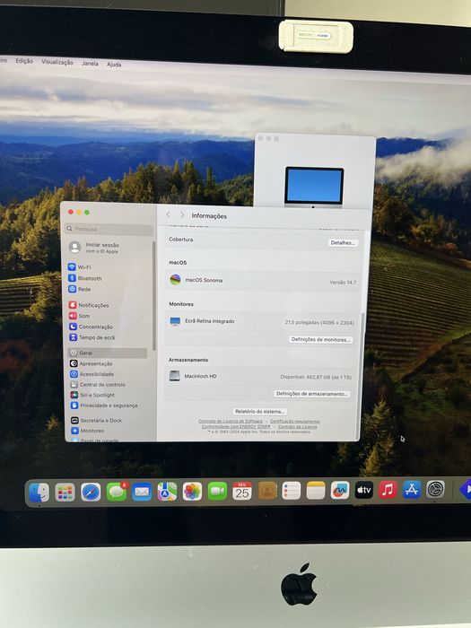 iMac retina 4K , 21,5 polegadas, 2019