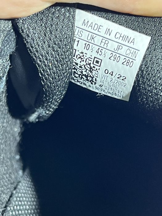 Оригинал! Adidas Superstar triple black 45