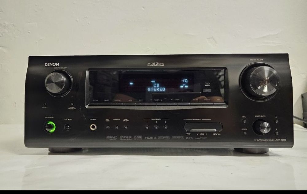 7.1 Amplituner Denon AVR-1909, 7 x 120 W.