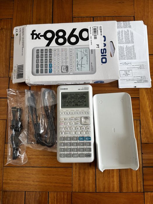 calculadora grafica CASIO FX 9860G|||
