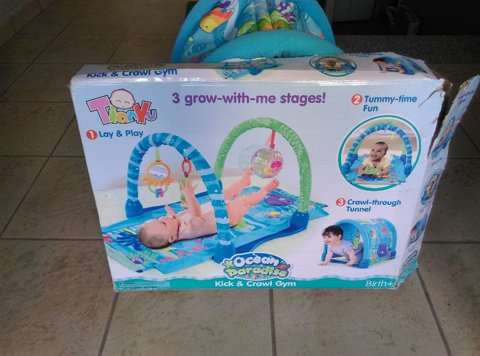 Mata edukacyjna dla dziecka z tunelem