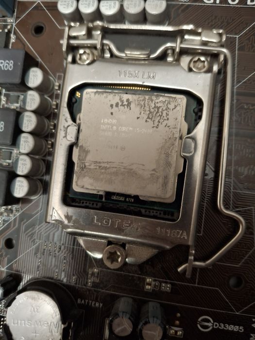 Материнська плата + процесор