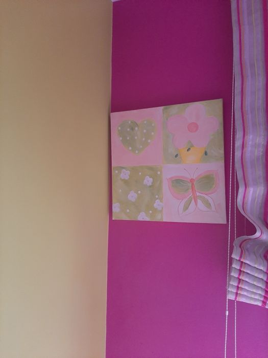 Quadro de parede quarto menina