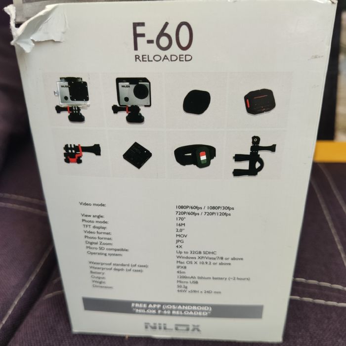 Экшн - камера NILOX F-60