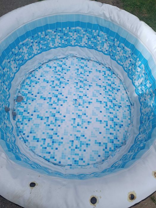 basen jacuzzi ogrodowe dmuchane lay z spa miami bestway