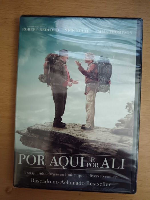 filme dvd original - por aqui e por ali - selado