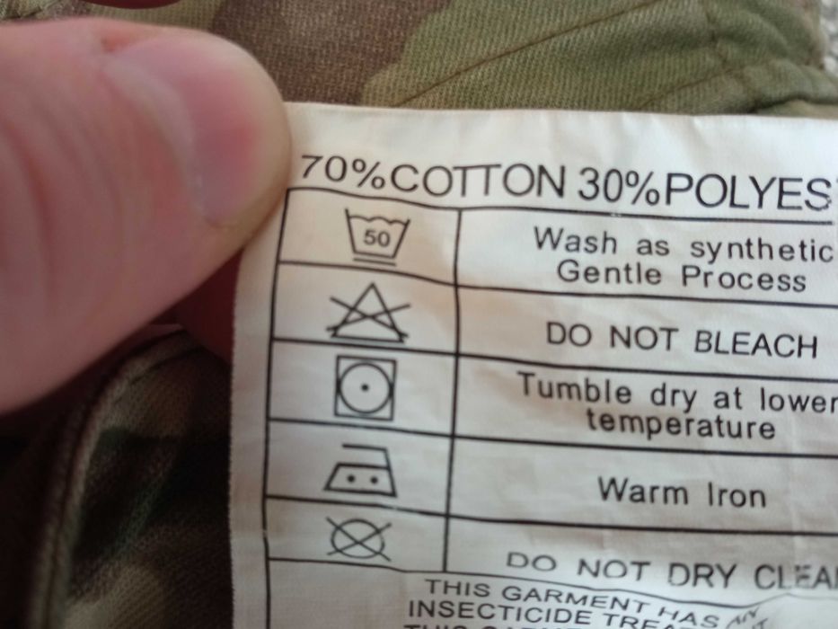 Calças militares camufladas MTP multicam Exército Britânico