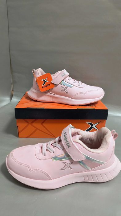 Nowe buty dziecięce Kinetix Gamla – Rozmiar 34 – Jasny Róż / Hologram