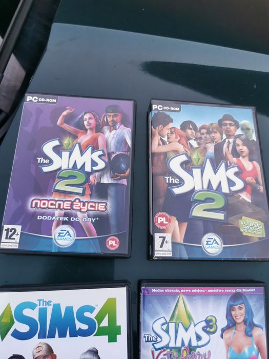 SIMSY kolekcja na PC 4 sztuki