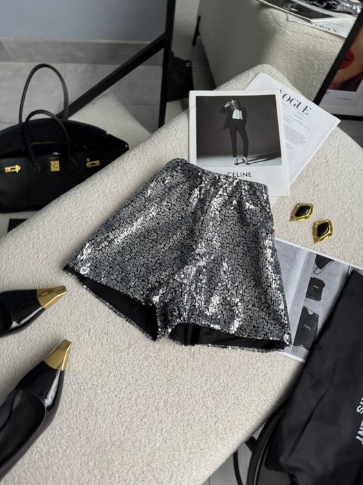 Шорти жіночі в паєткі святкові