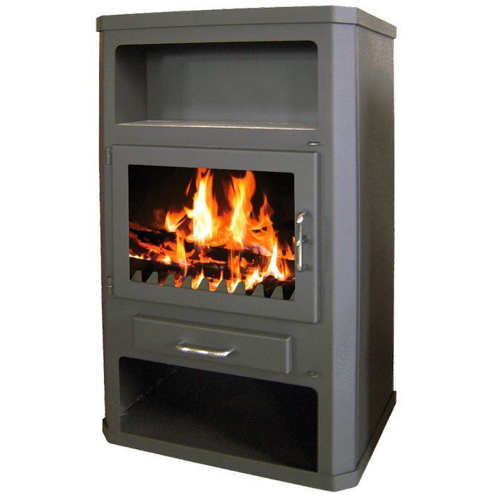 Piec z płaszczem wodnym na drewno Victoria Grande Max B 22kW