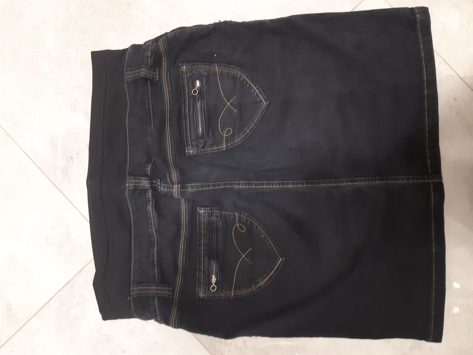 Spódnica jeans 42 ciążowa